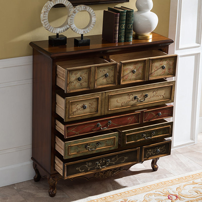 French Country Horizontal Storage Chest Drawers Included for Home