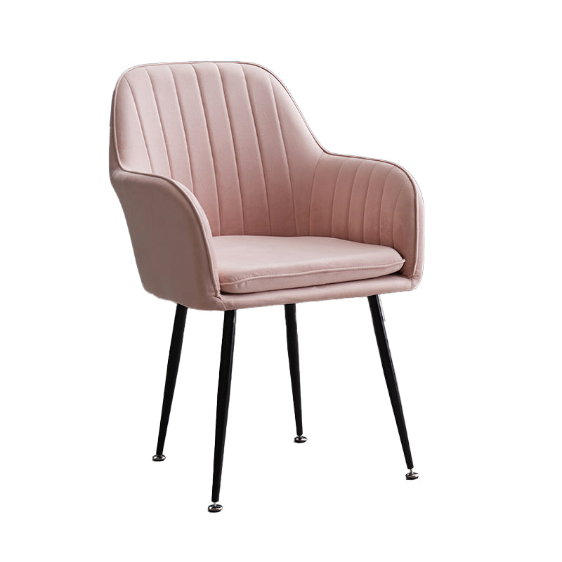 Armless Desk Chair No Distressing Ergonomic Modern Office Chair