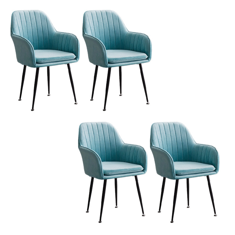 Armless Desk Chair No Distressing Ergonomic Modern Office Chair