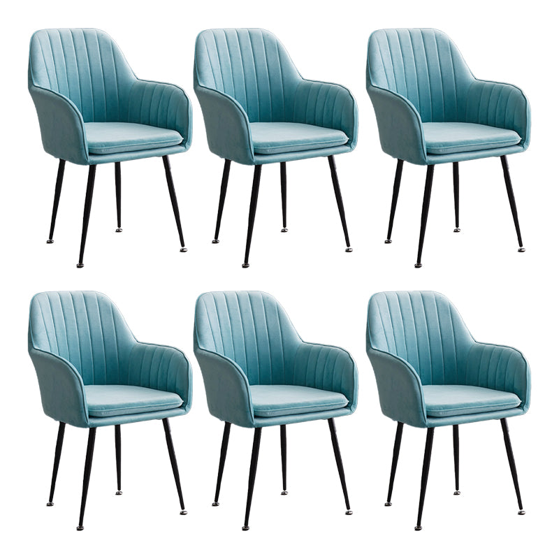 Armless Desk Chair No Distressing Ergonomic Modern Office Chair