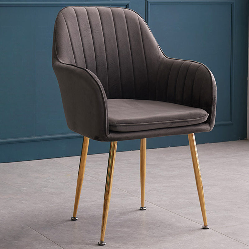 Armless Desk Chair No Distressing Ergonomic Modern Office Chair