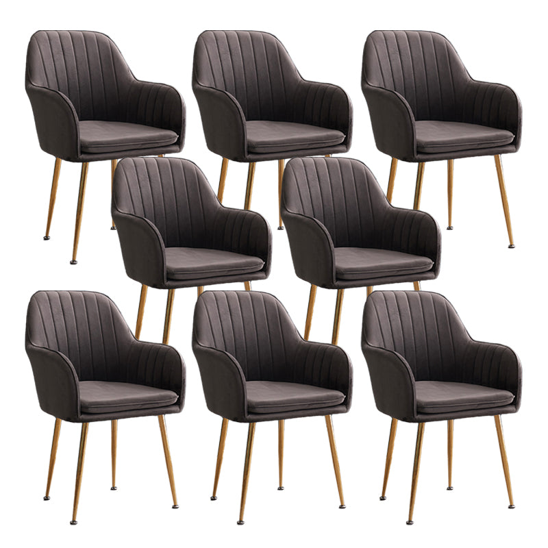 Armless Desk Chair No Distressing Ergonomic Modern Office Chair