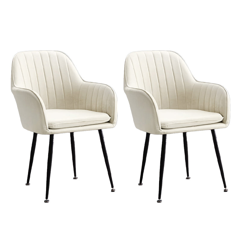 Armless Desk Chair No Distressing Ergonomic Modern Office Chair