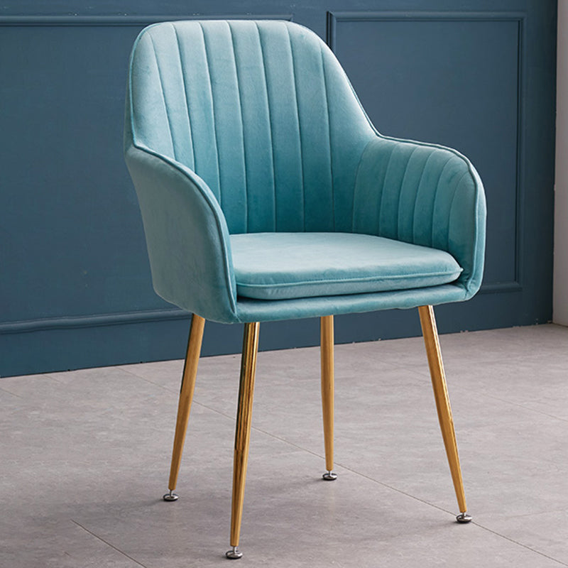 Armless Desk Chair No Distressing Ergonomic Modern Office Chair