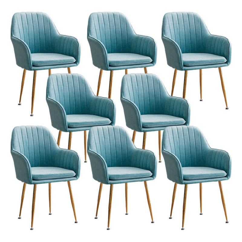 Armless Desk Chair No Distressing Ergonomic Modern Office Chair