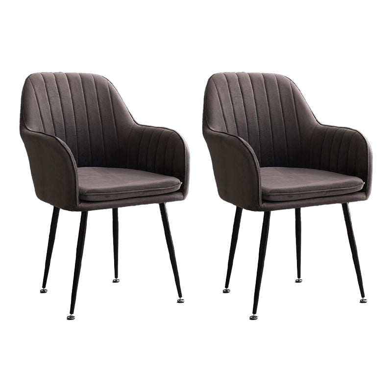 Armless Desk Chair No Distressing Ergonomic Modern Office Chair