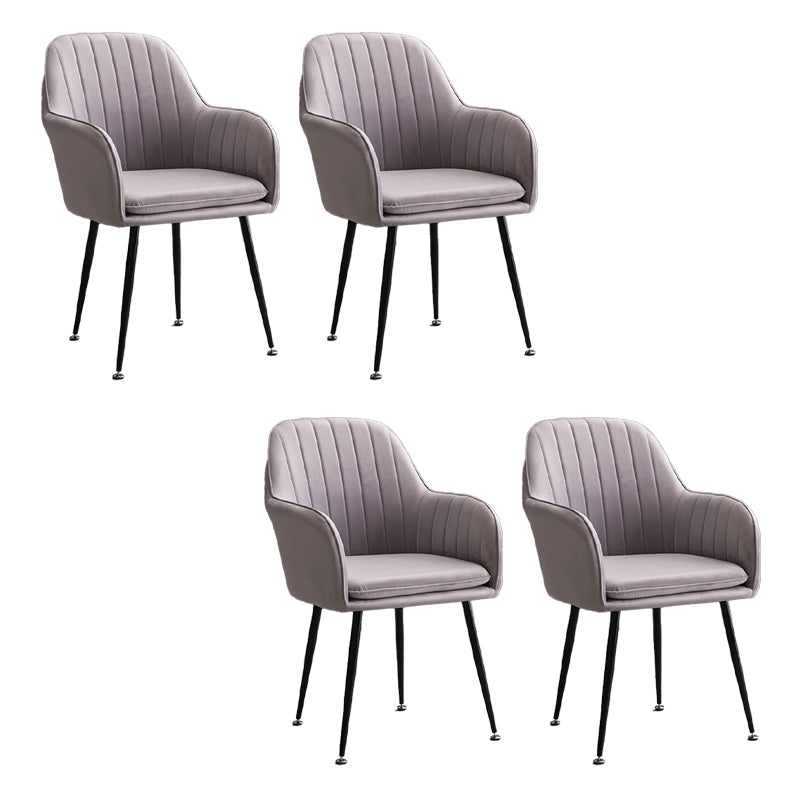 Armless Desk Chair No Distressing Ergonomic Modern Office Chair