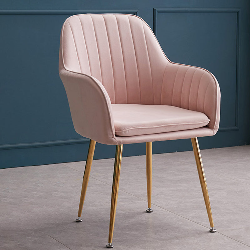 Armless Desk Chair No Distressing Ergonomic Modern Office Chair