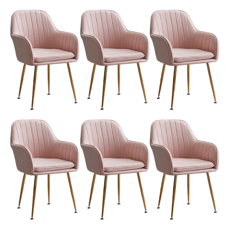 Armless Desk Chair No Distressing Ergonomic Modern Office Chair