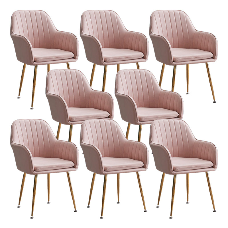 Armless Desk Chair No Distressing Ergonomic Modern Office Chair