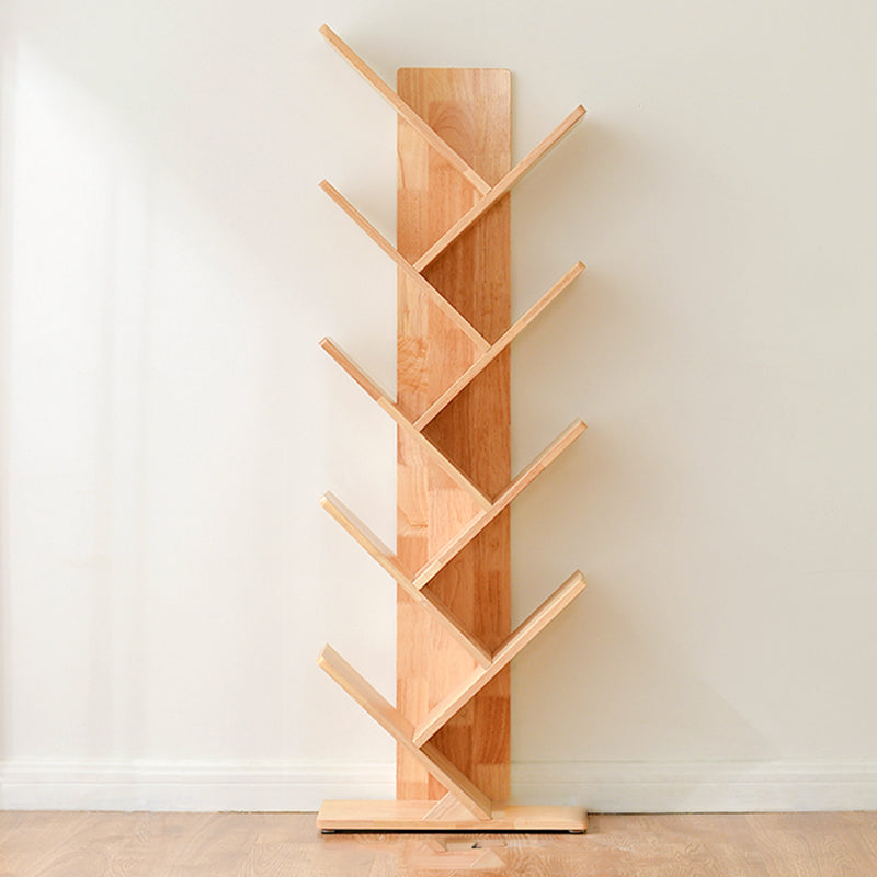 Scandinavian Open Storage Shelf Bookcase Shelves Included for Home Office