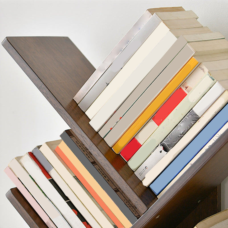 Scandinavian Open Storage Shelf Bookcase Shelves Included for Home Office