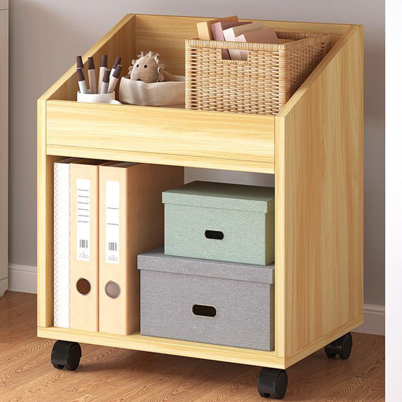 Modern File Cabinet Wooden Frame Lock Storage Filing Cabinet for Office