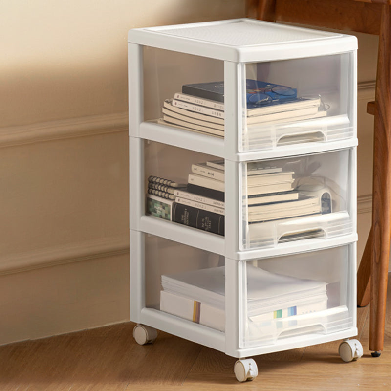 Modern Plastic Filing Cabinet Drawers Storage File Cabinet for Office