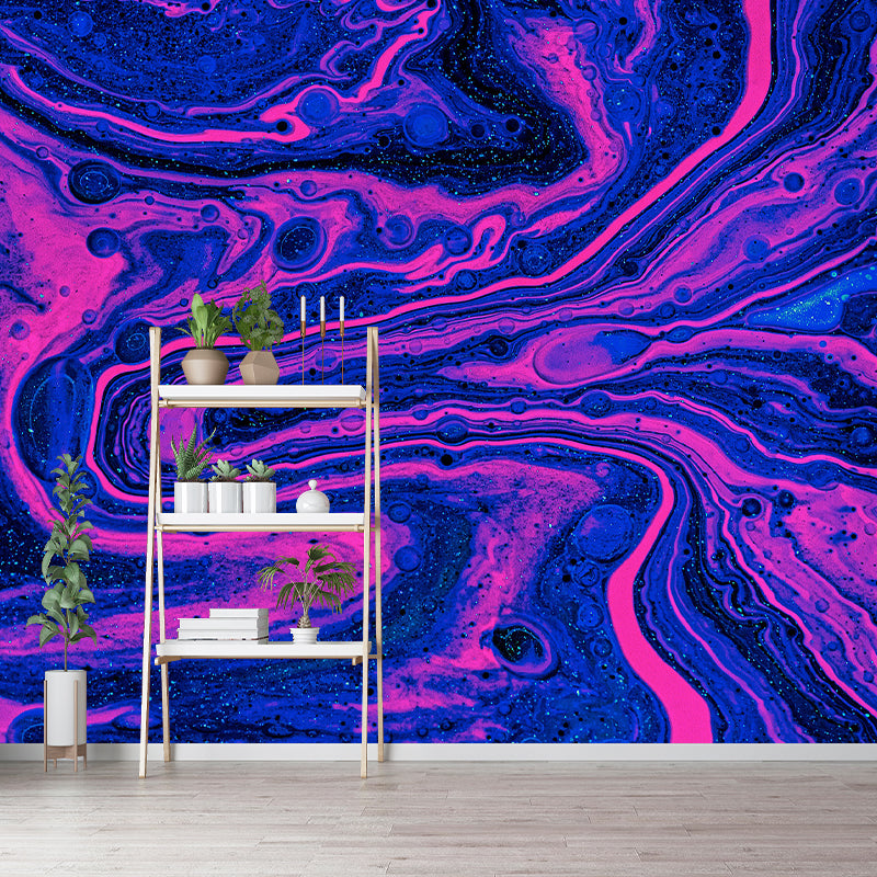 Illustration Pattern Mildew Wall Mural Abstract Horizontalt for Living Room