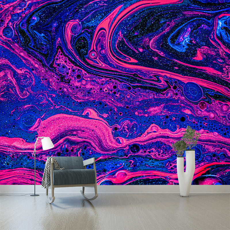 Illustration Pattern Mildew Wall Mural Abstract Horizontalt for Living Room