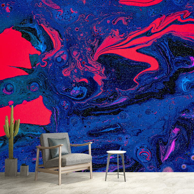 Illustration Pattern Mildew Wall Mural Abstract Horizontalt for Living Room