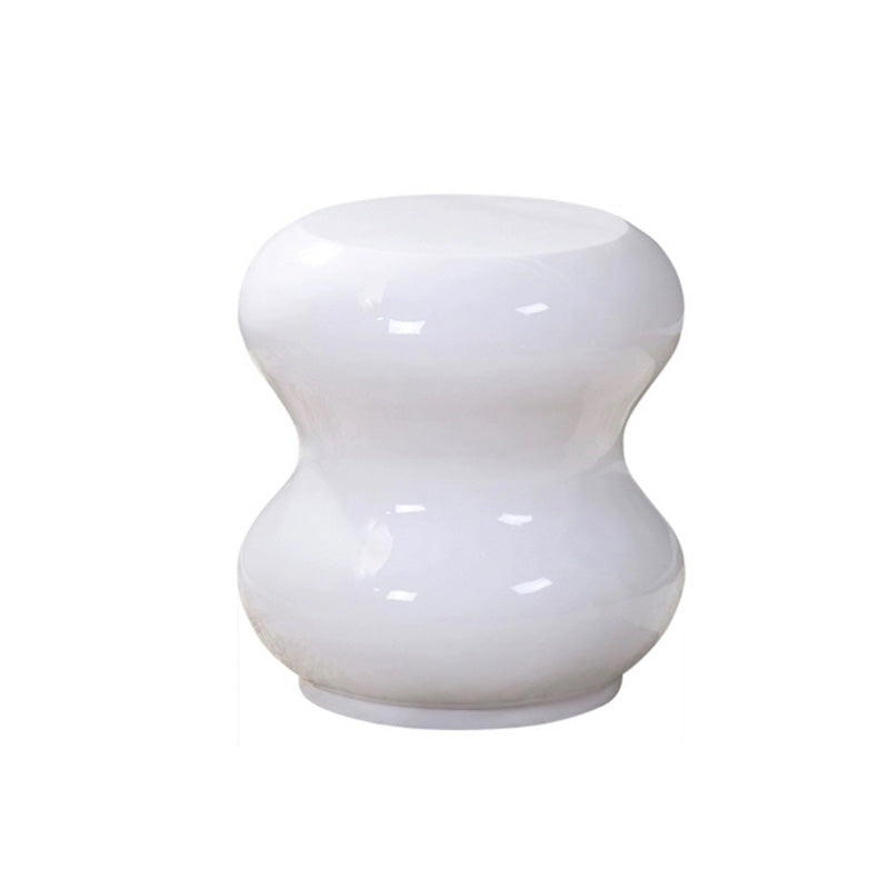 Pedestal Modern Plastic No Distressing Single Coffee Or End Table