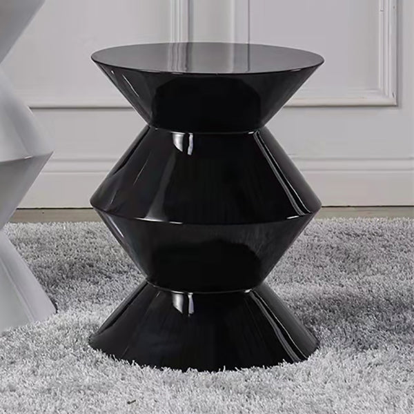 No Distressing Plastic Pedestal Modern Round 1 Coffee Table for Bedroom