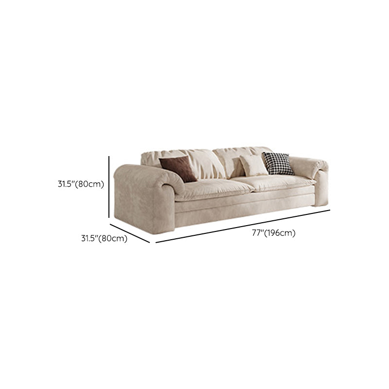 Contemporary 31.5" W Futon Sofa Bed Upholstered Sleeper Sofa