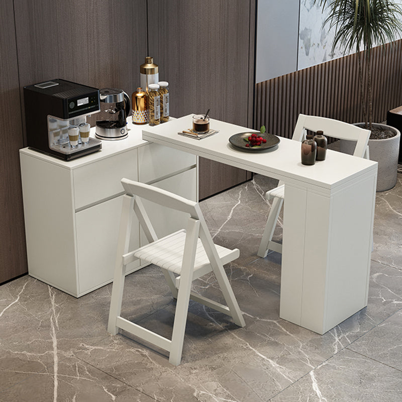 1/3/5 Piece Contemporary Wood Dining Room Chair and Table Set