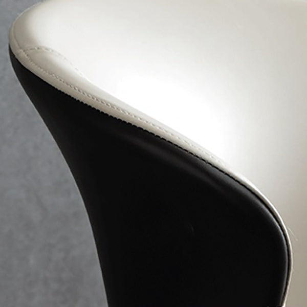 Modern Style Wingback Leather Home Dining Side Chair for Dining Room