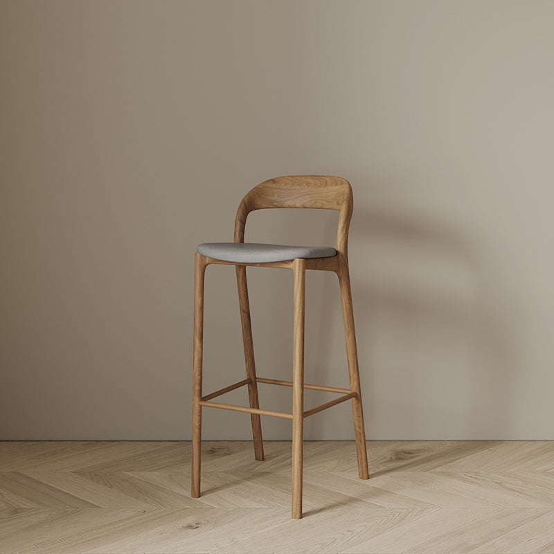 1/3 Pieces Contemporary Rectangle Solid Wood Pub Table with High Stools