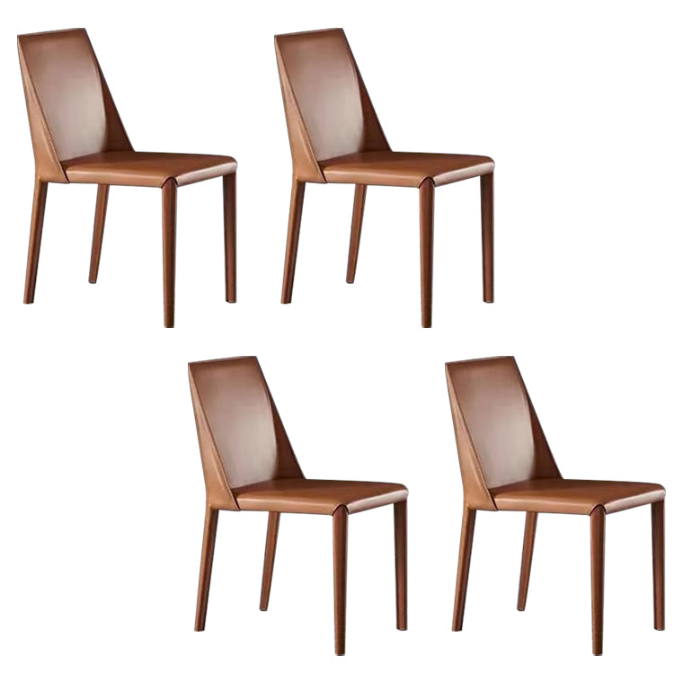 Modern Faux Leather Dining and Accent Chairs for Dining Room