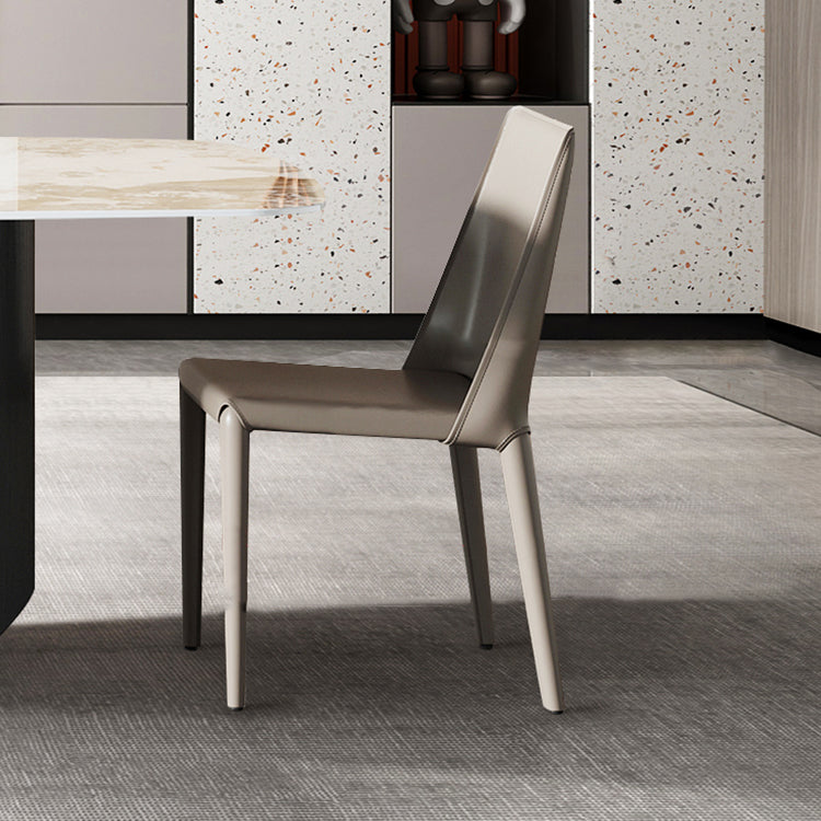 Modern Faux Leather Dining and Accent Chairs for Dining Room