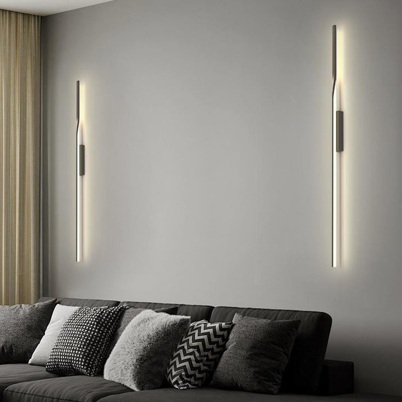 Modern Style Wall Mount Lamp LED with Silica Gel Shade for Living Room