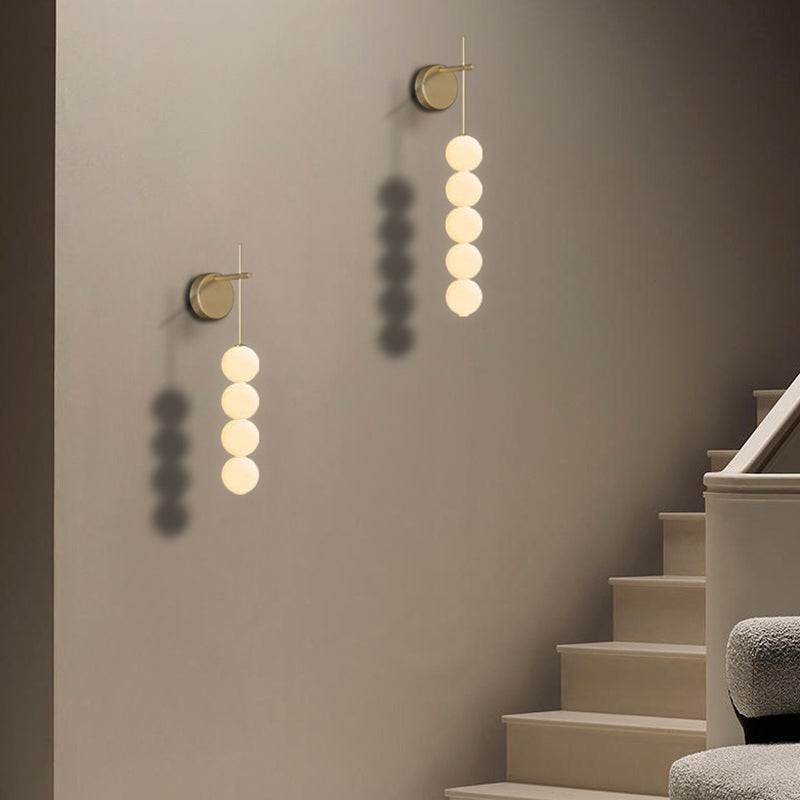 Simple Shape Wall Light Sconces 1 Light Wall Lighting Fixtures for Bedroom