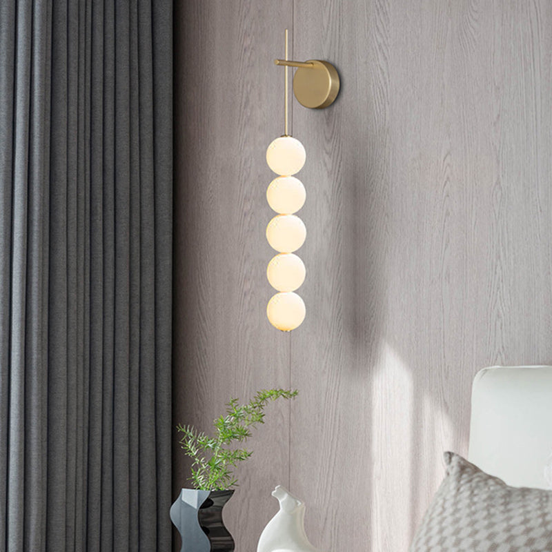 Simple Shape Wall Light Sconces 1 Light Wall Lighting Fixtures for Bedroom