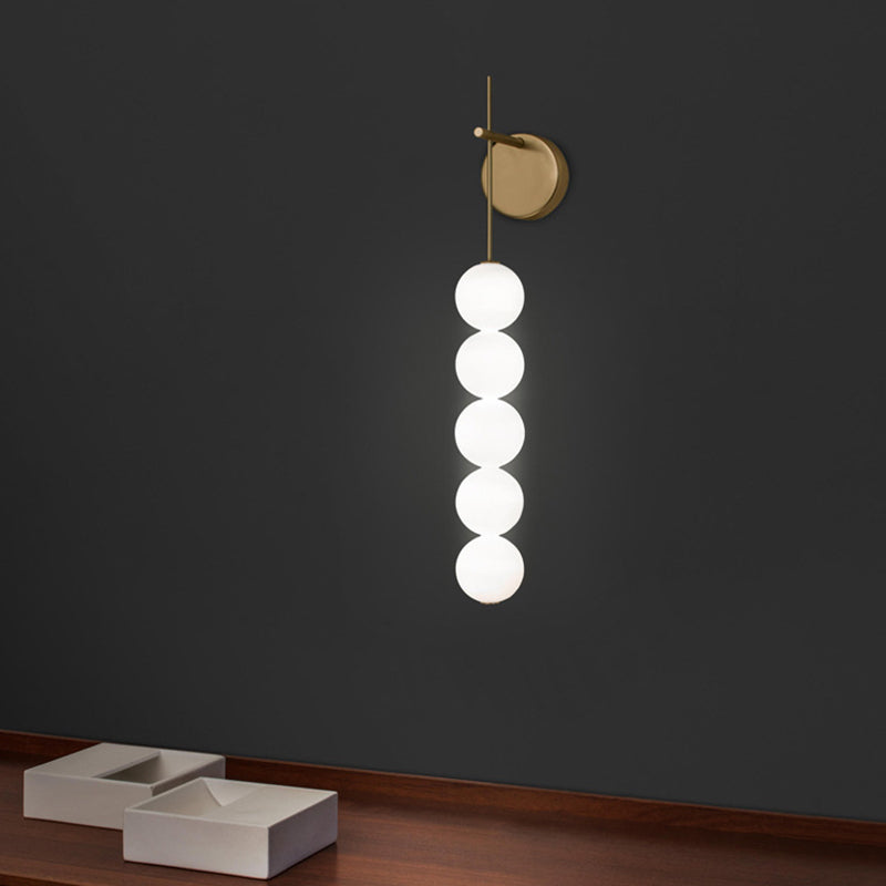 Simple Shape Wall Light Sconces 1 Light Wall Lighting Fixtures for Bedroom