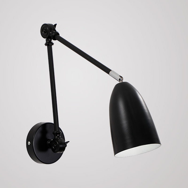 Modern Simple Shape Wall Light Sconces Metal 1 Light Wall Lighting Fixtures for Bedroom