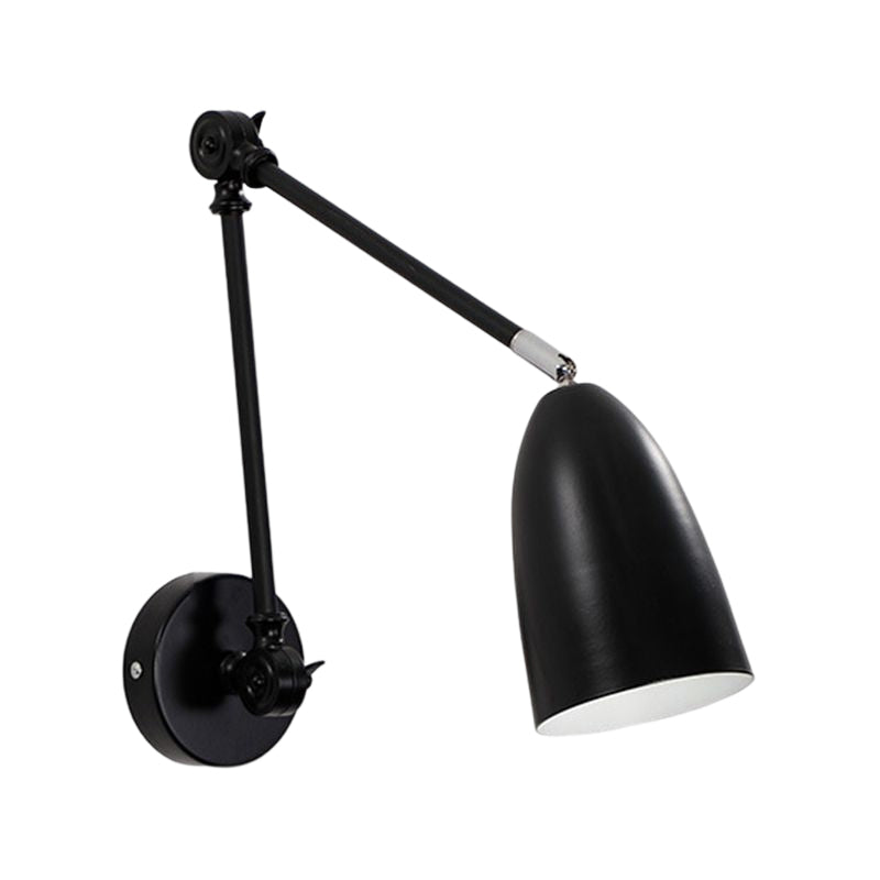Modern Simple Shape Wall Light Sconces Metal 1 Light Wall Lighting Fixtures for Bedroom