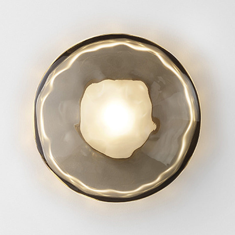 Modern Wall Light Sconces Glass Wall Lighting Fixtures for Living Room