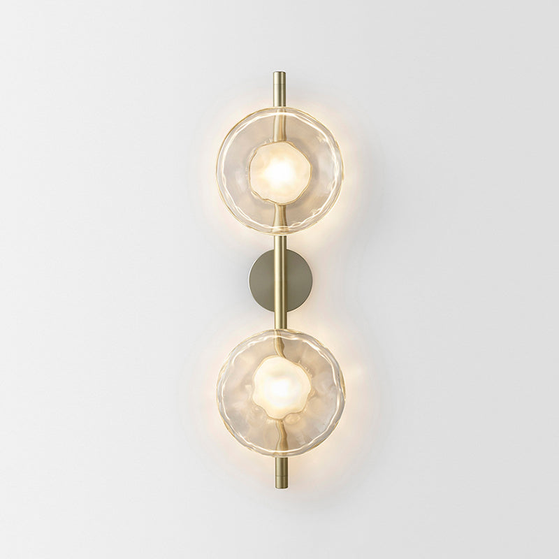Modern Wall Light Sconces Glass Wall Lighting Fixtures for Living Room