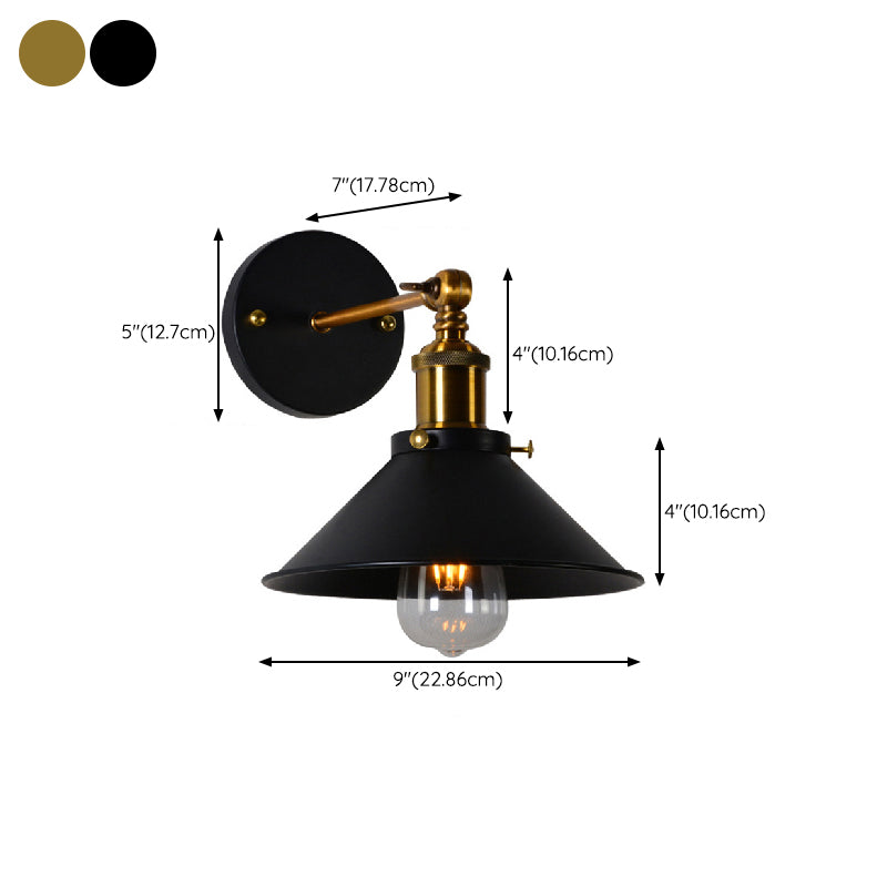 Postmodern Style Minimalist Metal Wall Light Sconce for Washroom