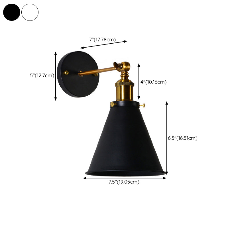 Postmodern Style Minimalist Metal Wall Light Sconce for Washroom