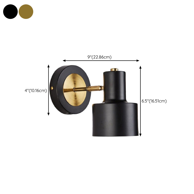 Postmodern Style Minimalist Metal Wall Light Sconce for Washroom