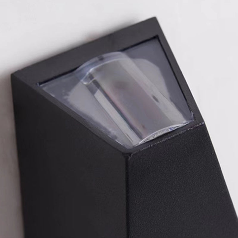 Nordic Style Aluminum Wall Light Trapezoid Shape LED Wall Lamp for Outdoor