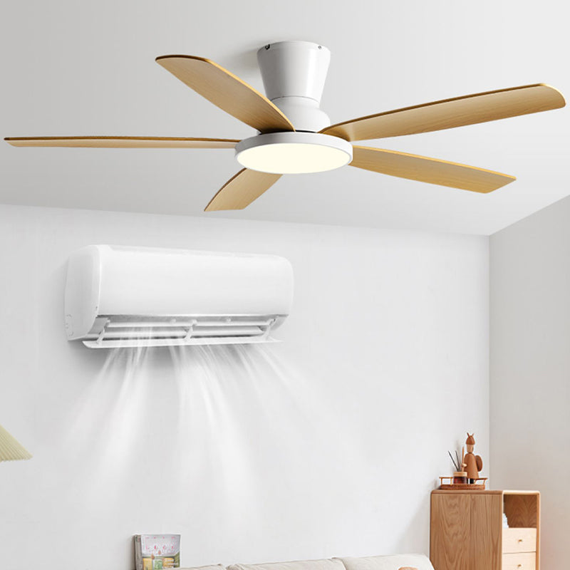 Minimalist Ceiling Fan Light Fixture Household LED Ceiling Lamp for Living Room