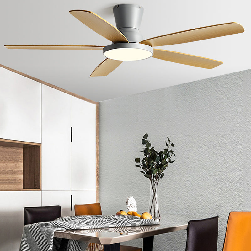 Minimalist Ceiling Fan Light Fixture Household LED Ceiling Lamp for Living Room