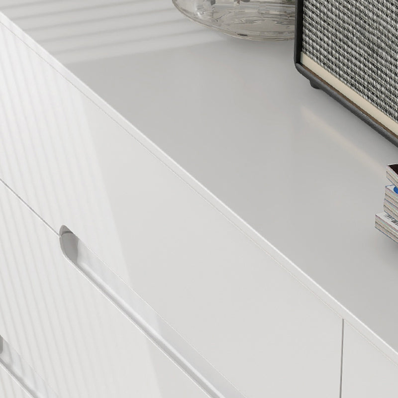 Modern Horizontal Storage Chest with 8 Soft-Close Drawers for Home