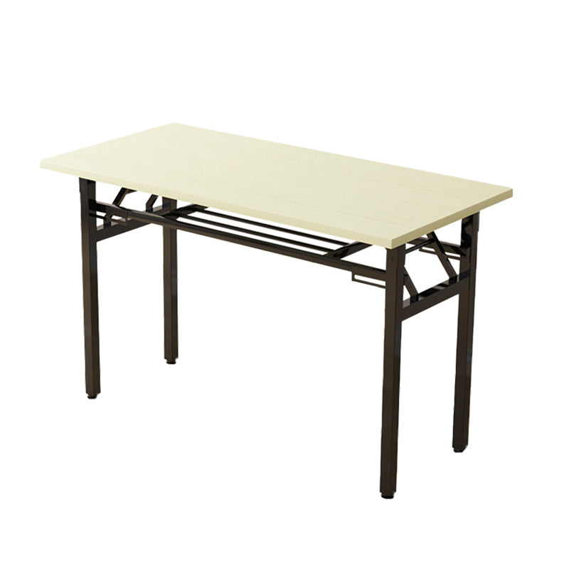 Modern Engineered Wood Computer Desk Rectangular Home Steel Legs Office Desk