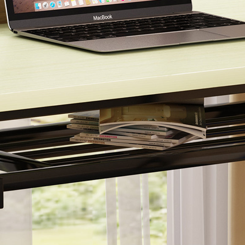 Modern Engineered Wood Computer Desk Rectangular Home Steel Legs Office Desk