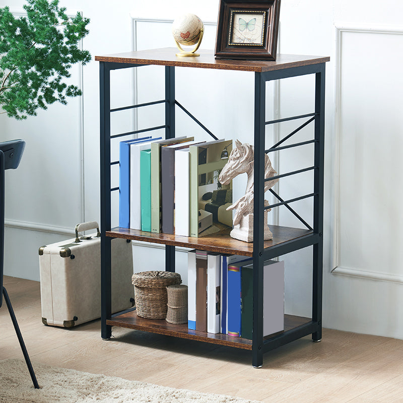 Mid Century Modern Bookcase Shelves Included for Home Office