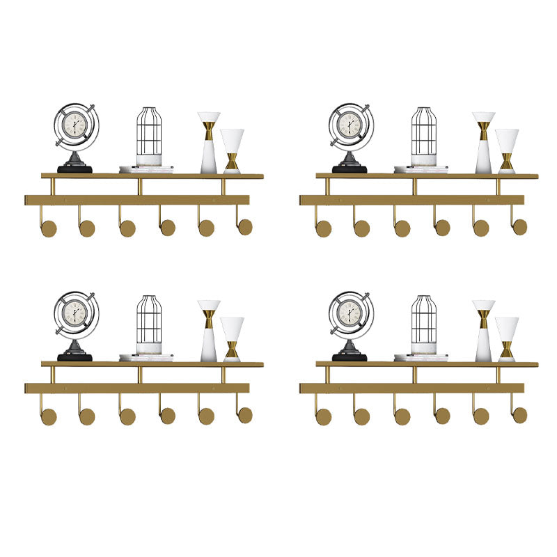 Modern Metal Entryway Kit Wall Mounted Coat Hanger with Hooks