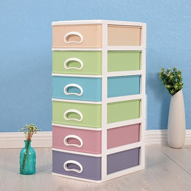 Modern Cabinet Plastic Drawers Filing Cabinet for Home Office