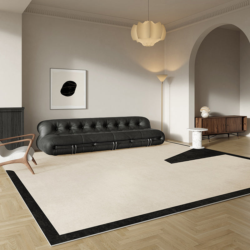 French Minimalist Rugs Indoor Rugs Non-slip Carpet for Bedroom and Living Room
